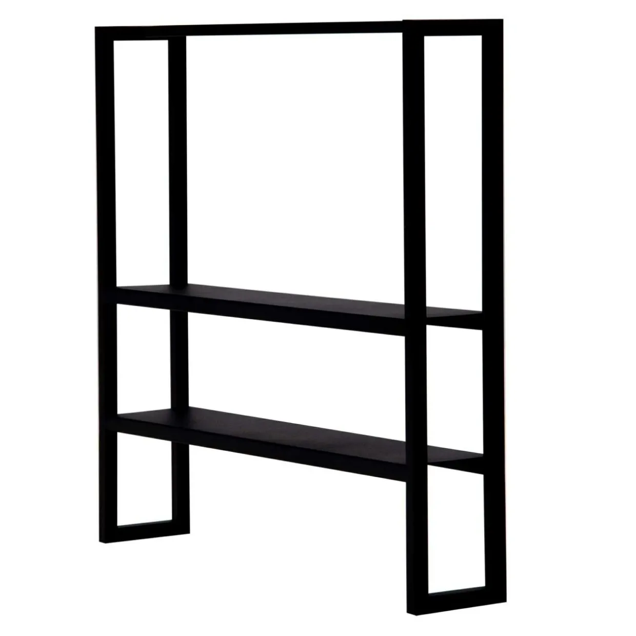Regał nadstawny na przyprawy czarny metal KAMPO 60 cm