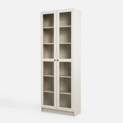 Regał przeszklony 75,3 cm TED kaszmir