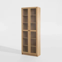 Regał przeszklony TED 75,3 cm