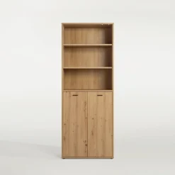 Regał wysoki z drzwiami GOLDSBORO