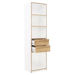 Regał z półkami i szufladami S-ROOM 59,4 cm