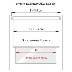 Roleta DZIEŃ NOC 97x140 cm