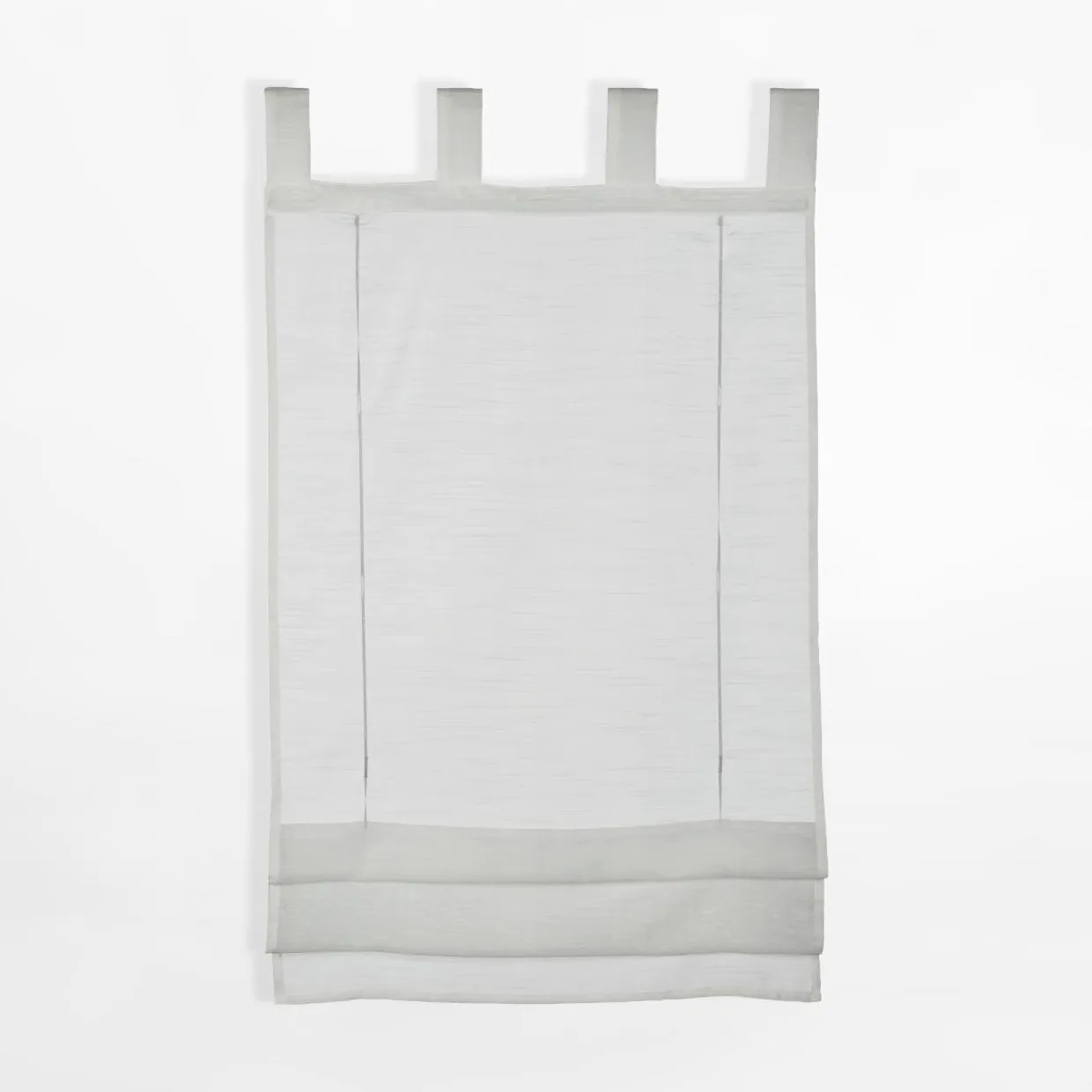 Roleta rzymska biała WOAL 70x140 cm