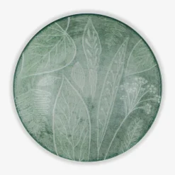 Salaterka porcelanowa niebieska CZTERY PORY ROKU 17,5 cm