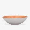 Salaterka porcelanowa pomarańczowa CZTERY PORY ROKU 17,5 cm