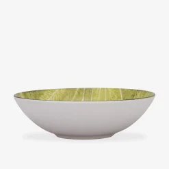 Salaterka porcelanowa zielona CZTERY PORY ROKU 17,5 cm