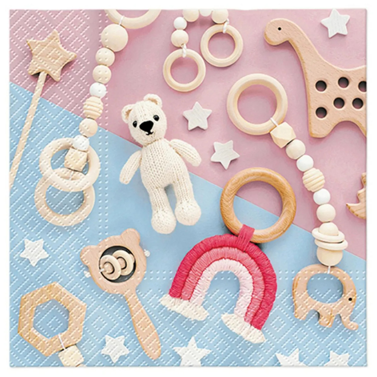 Serwetki papierowe LOVELY TOYS 33x33 cm 20 szt.
