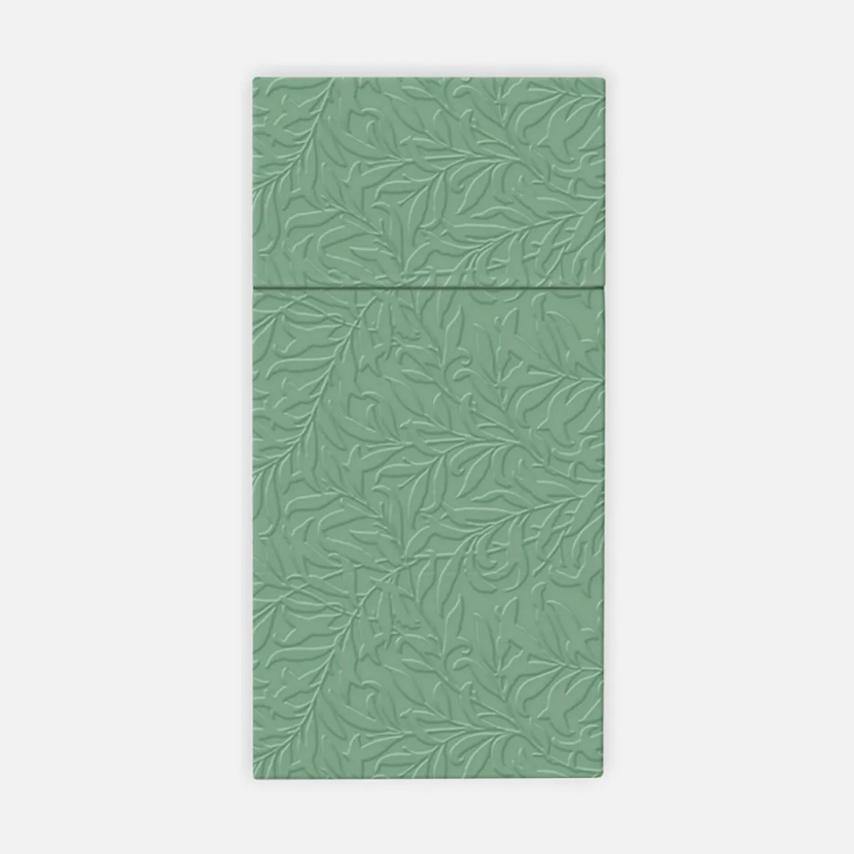 Serwetki z kieszonką na sztućce jasnozielone POCKET INSPIRATION FLORAL,16 szt.