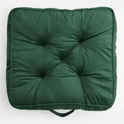Siedzisko ciemnozielone EMERALD 50x50x8 cm