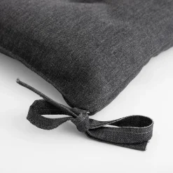 Siedzisko na krzesło szare SAWANA 38x38 cm