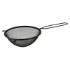 Sitko kuchenne z rączką czarne DARK 16 cm