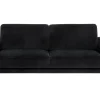 Sofa 3 osobowa czarna SPRING