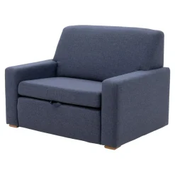 Sofa 1,5 osobowa rozkładana szara MONTY