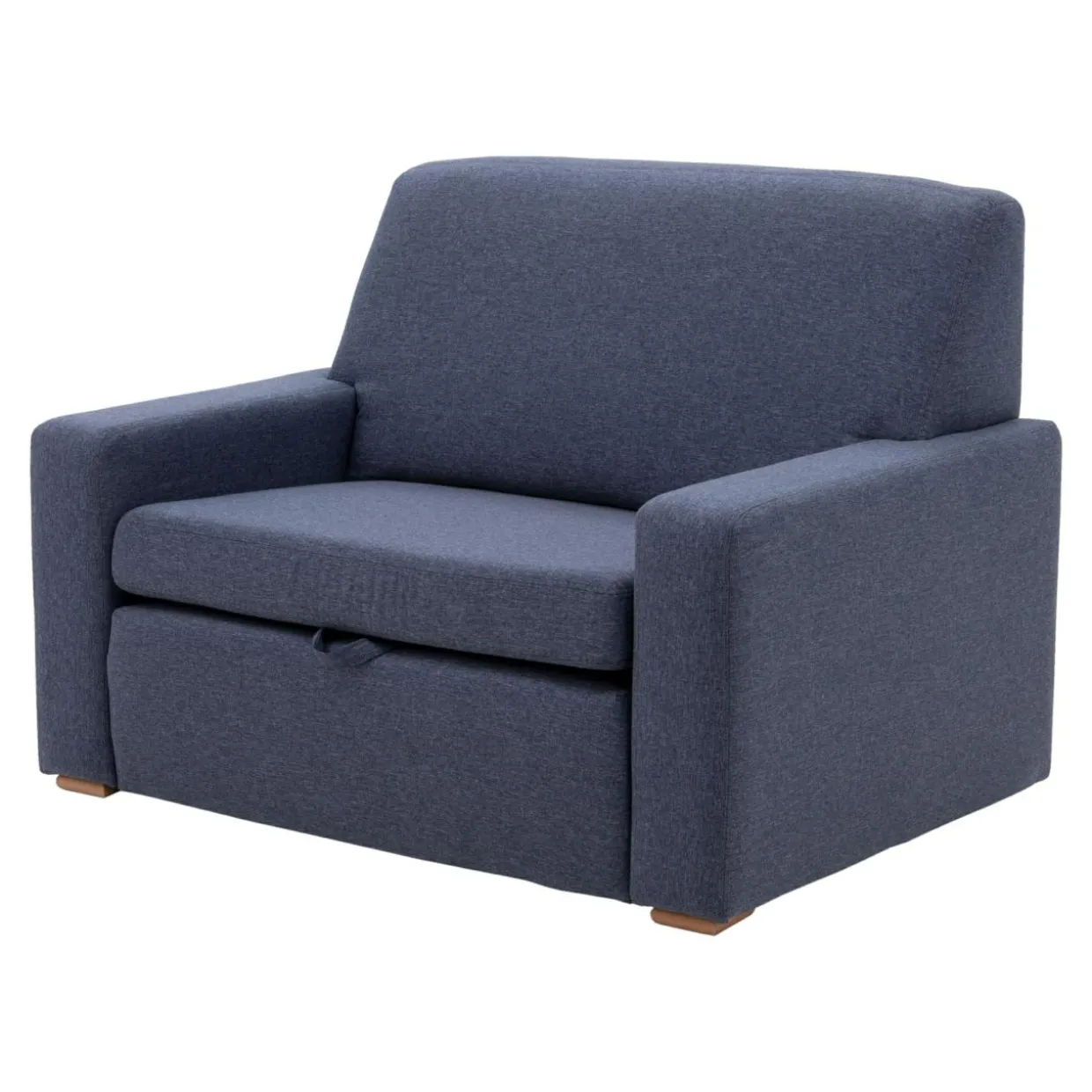 Sofa 1,5 osobowa rozkładana szara MONTY