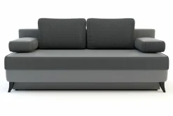Sofa 3 osobowa rozkładana szara GLORIA