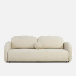 Sofa 3 osobowa rozkładana z pojemnikiem ROMA beżowa