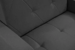 Sofa amerykanka grafit KENDO