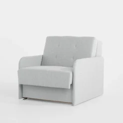 Sofa amerykanka jasnoszara LUCAS