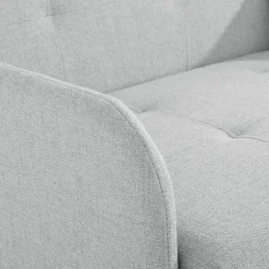Sofa amerykanka jasnoszara LUCAS