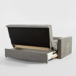 Sofa amerykanka szara BOMO 3