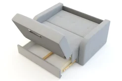 Sofa amerykanka szara KENDO