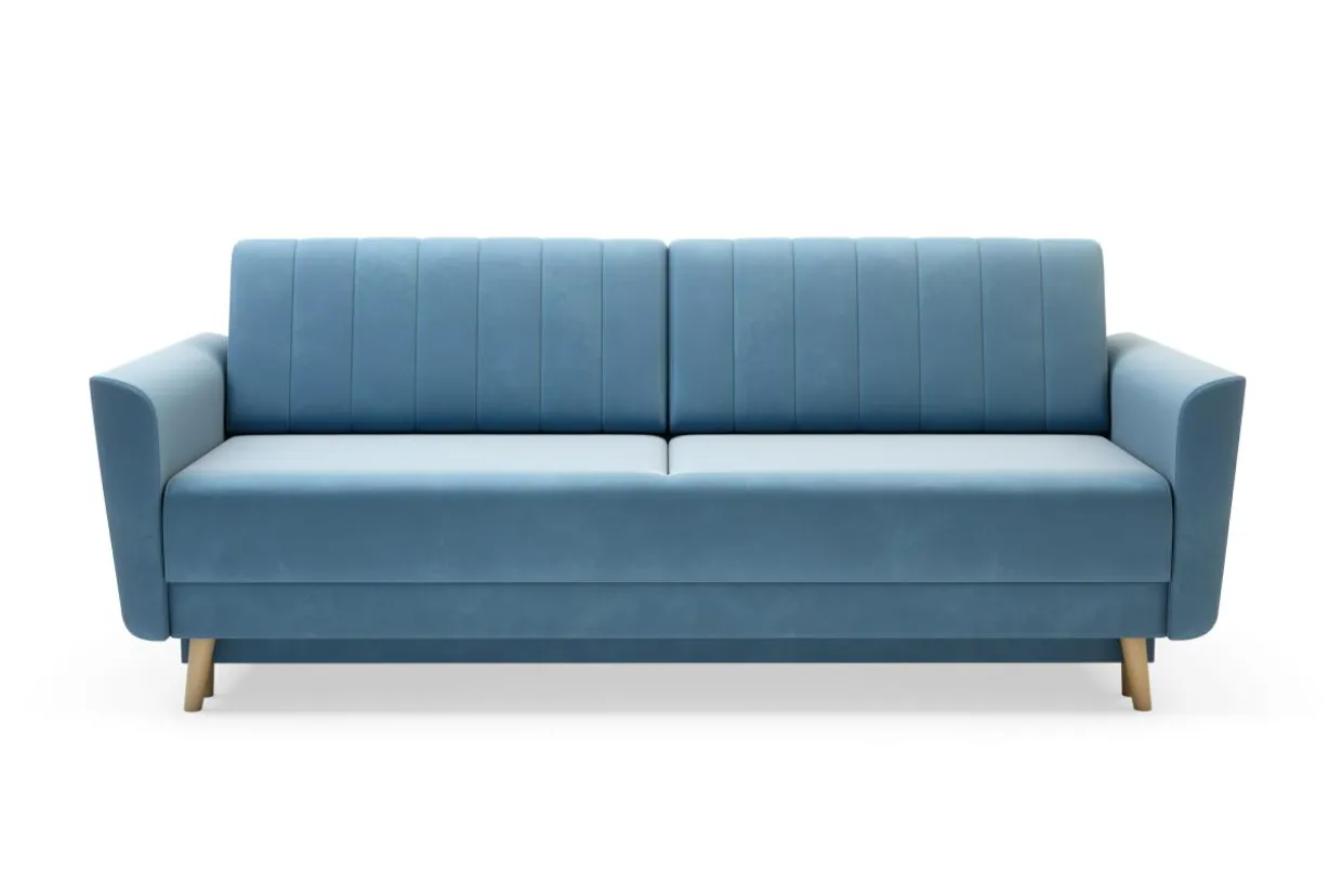 Sofa błękitna AMBER