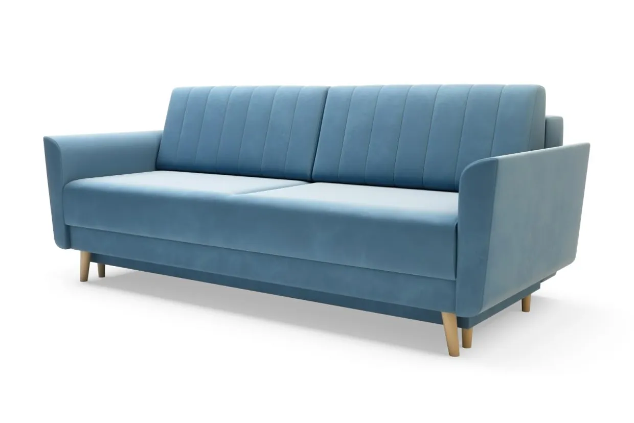 Sofa błękitna AMBER