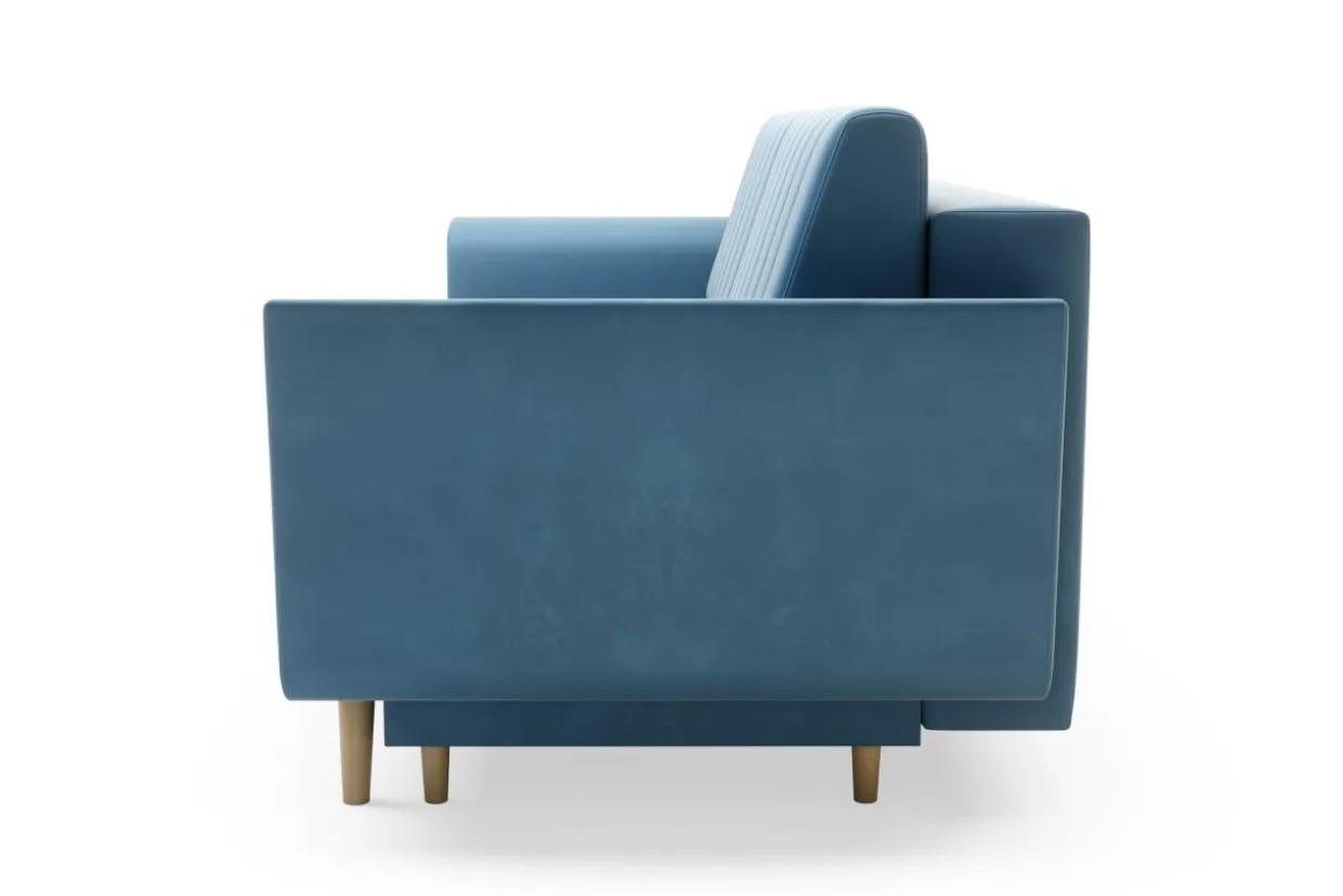Sofa błękitna AMBER