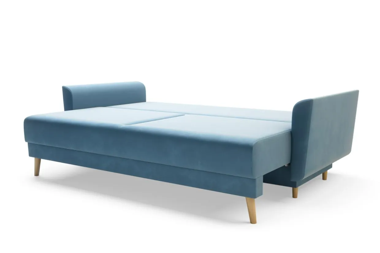 Sofa błękitna AMBER