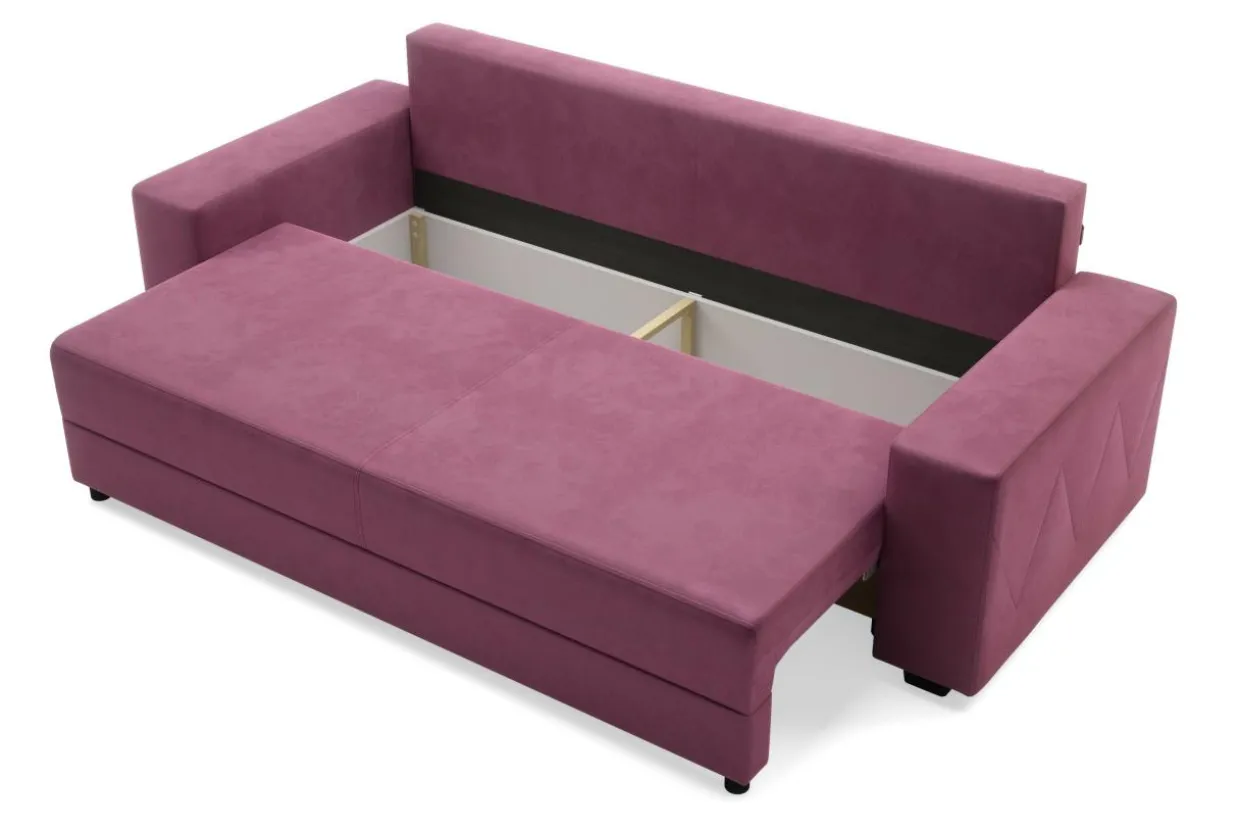 Sofa brudny róż FRANCO
