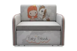 Sofa FRIENDS 1-osobowa, rozkładana