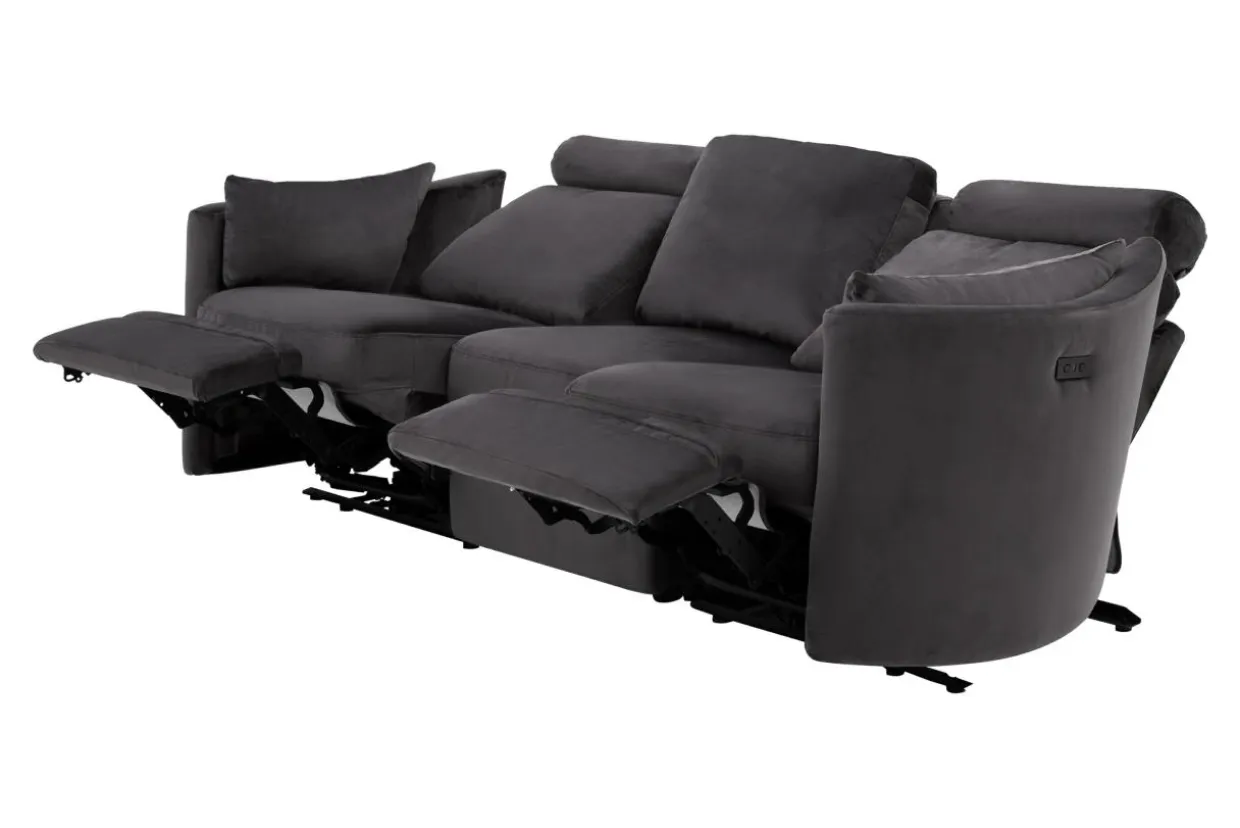 Sofa MILLOM 3-osobowa z funkcją relaks