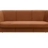 Sofa na wysokich nóżkach ruda OLIVIO