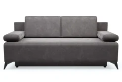 Sofa 3-osobowa brązowa CASEY