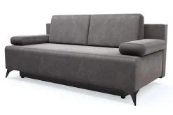 Sofa 3-osobowa brązowa CASEY