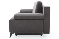 Sofa 3-osobowa brązowa CASEY