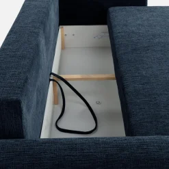 Sofa 3-osobowa DOLLY granatowa