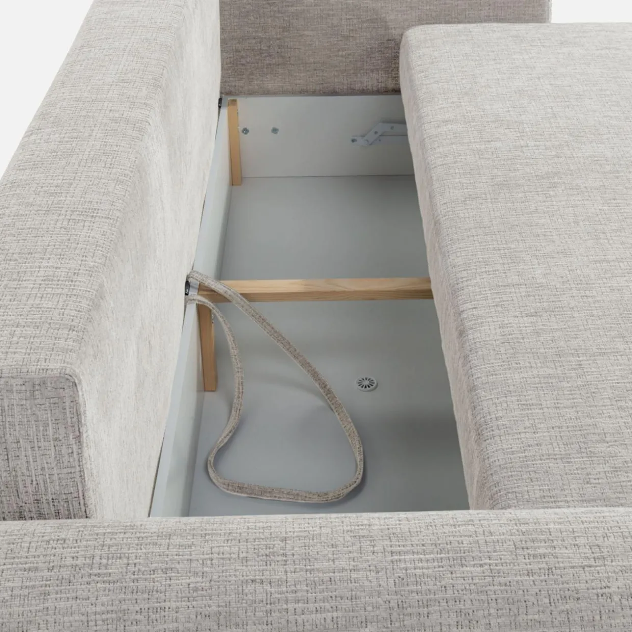 Sofa 3-osobowa DOLLY jasnoszara