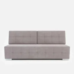 Sofa 3-osobowa jasnofioletowa pikowana LILI