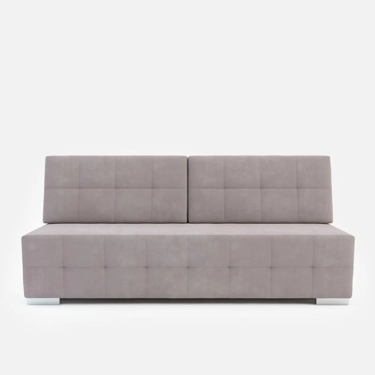 Sofa 3-osobowa jasnofioletowa pikowana LILI