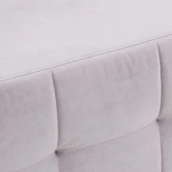 Sofa 3-osobowa jasnofioletowa pikowana LILI