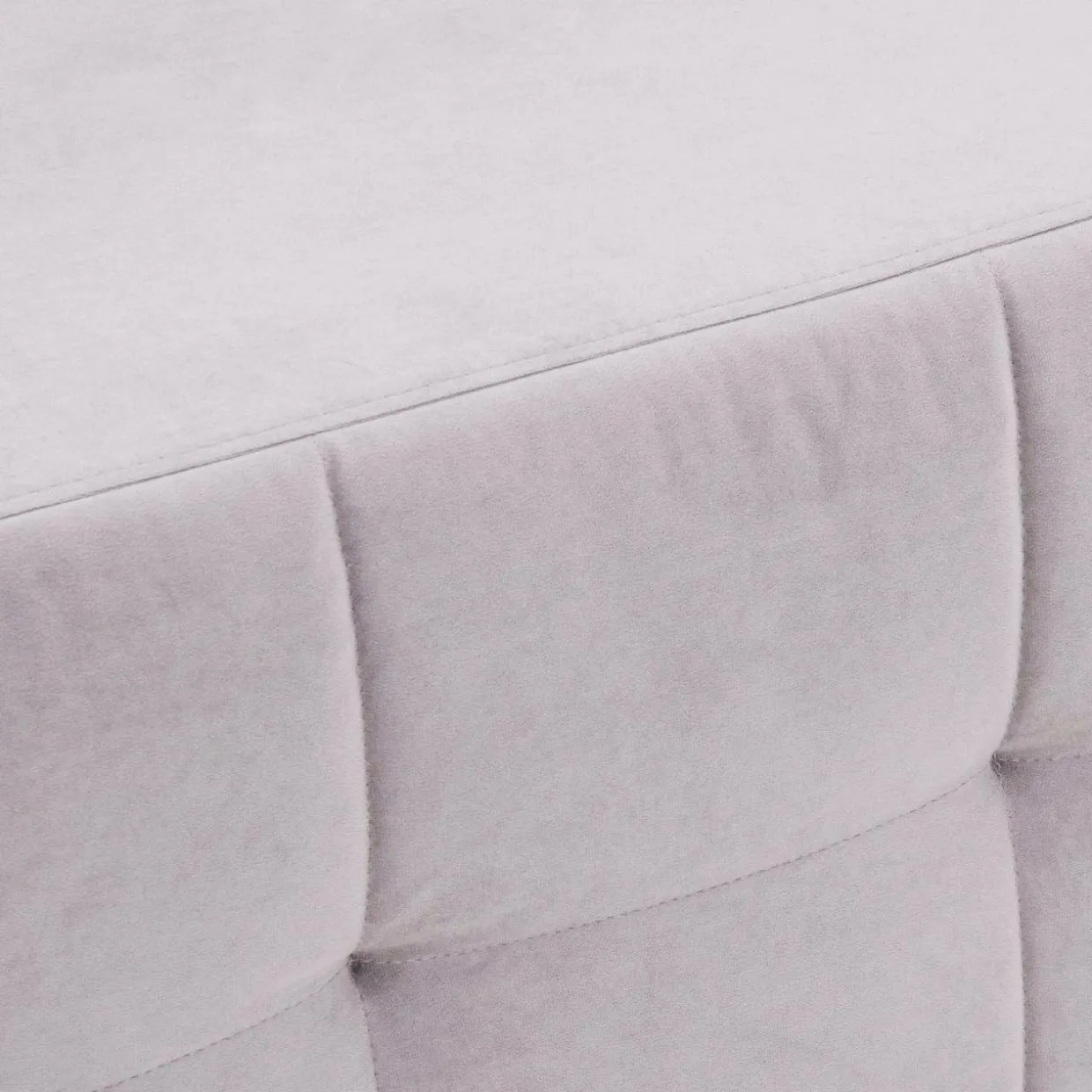 Sofa 3-osobowa jasnofioletowa pikowana LILI