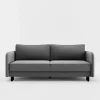 Sofa 3-osobowa jasnoszara BRUNO