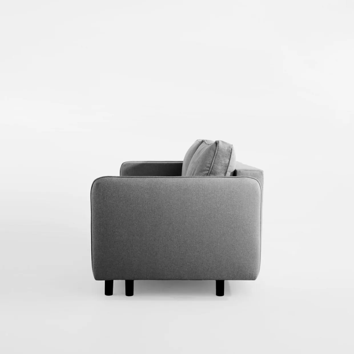 Sofa 3-osobowa jasnoszara BRUNO
