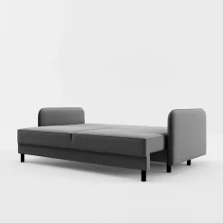 Sofa 3-osobowa jasnoszara BRUNO