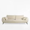 Sofa 3-osobowa kremowa CAVO