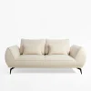 Sofa 2-osobowa kremowa CAVO