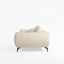 Sofa 2-osobowa kremowa CAVO