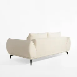 Sofa 2-osobowa kremowa CAVO