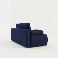 Sofa 3-osobowa niebieska DELPO